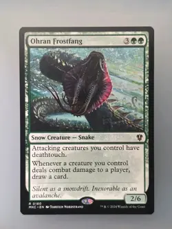 Ohran Frostfang Commander: Murders at Karlov Manor Magic the Gathering MTG - Image 1