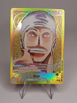 2023 One Piece Awakening of the New Era Enel Alternate Art Leader #OP05-098 - Image 1
