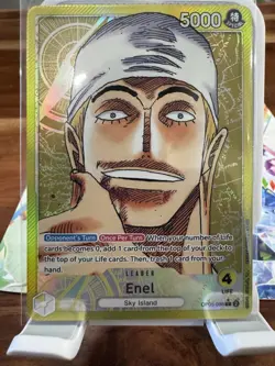 One Piece Tcg Enel Alternate Art OP05-098 Awakening of the New Era Foil English - Image 1