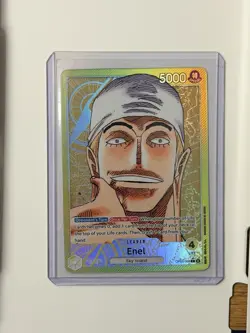 One Piece TCG Enel (Alternate Art) OP05-098 Awakening of the New Era Foil - Image 2