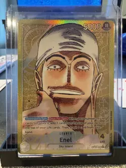 One Piece Enel (Alternate Art) OP05-098 Awakening of the New Era Foil NM - Image 1