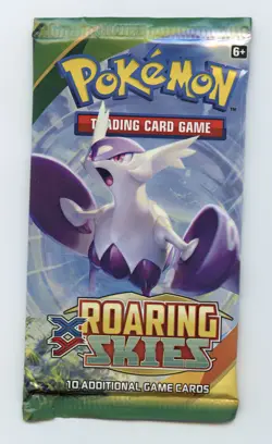 Pokemon TCG XY Roaring Skies Booster Pack 10 Card Latios Artwork Factory Sealed! - Image 1