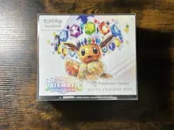Prismatic Evolutions Pokemon Center ETB Elite Trainer Box SEALED - Image 1