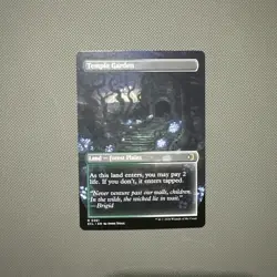 Temple Garden | Borderless | MTG | 0351 | Lorwyn Eclipsed - Image 2