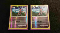 2 Rare Misprint Holo Deoxys Speed Forme 26/146 Legends Awakened Pokemon Cards - Image 1
