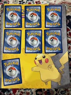 Lot of Pokemon Cards with Pokemon Binder - all Pikachu - Image 2