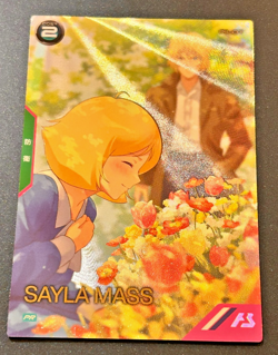 Gundam ARSENAL BASE Card SARAH ZABIAROV SAYLA MASS MIRAI CHRISTINA BANDAI JAPAN - Image 5