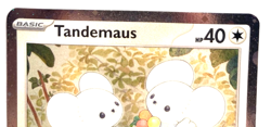 Pokemon Tandemaus! (Cosmos Holo) + FREE extra Rare card! - Image 2