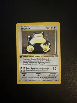 Snorlax 11/64 Jungle Holo Rare 1999 1st Edition Pokemon TCG WOTC LP English - Image 1