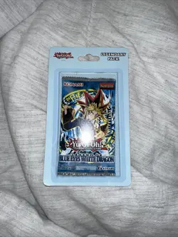 YuGiOh Legend Of Blue Eyes White Dragon Blister Pack Sealed 97712550220 - Image 1