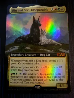 Rin and Seri, Inseparable Buy A Box Promos Foil Mythic M21 NM - Image 1