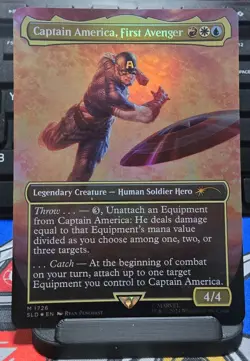 MTG - SLD - Captain America, First Avenger #1726 - Near Mint Foil - Image 1