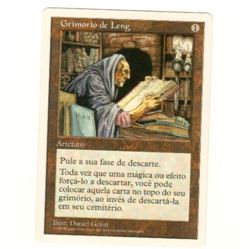 Library Of Leng Pourtugese Fifth Edition Magic The Gathering Single Card - Image 1