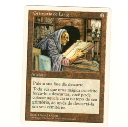 Library Of Leng Pourtugese Fifth Edition Magic The Gathering Single Card - Image 3