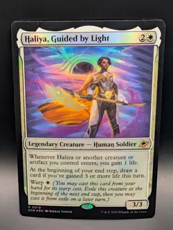 MTG - Haliya, Guided by Light - FOIL - Legendary Creature - EOE #19 - Rare - Image 1