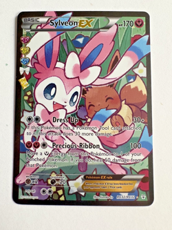 Pokemon TCG XY Generations Sylveon EX Full Art RC32-32 Radiant Collection 2016 - Image 1