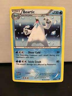 Beartic 30/98 Holo Rare Pokemon Emerging Powers - Image 1