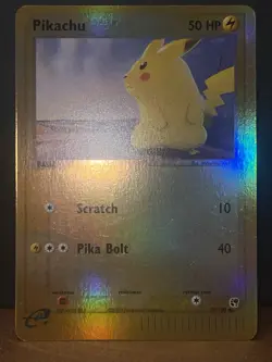 #4 Pikachu 72/100 EX Sandstorm 2003 Reverse Holo Pokemon Card TCG - Image 2