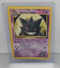 Pokemon TCG Sabrina's Gengar Gym Challenge 29/132 Non-Holo Rare Unlimited NM - Image 2