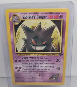 Pokemon TCG Sabrina's Gengar Gym Challenge 29/132 Non-Holo Rare Unlimited NM - Image 3