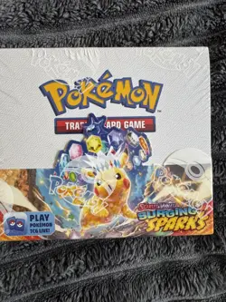 Pokemon TCG Scarlet & Violet Surging Sparks Booster Box 36 Packs - NEW & SEALED - Image 1
