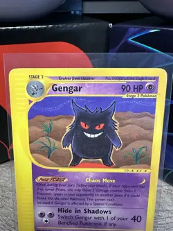 Pokemon TCG Gengar Expedition 2002 Non-Holo Card 48/165 - Image 3