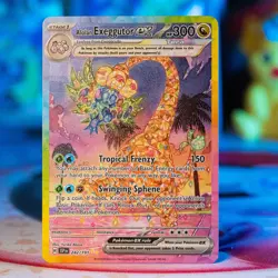 Alolan Exeggutor ex 242/191 Special Illustration Rare Pokemon Surging Sparks NM - Image 1