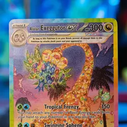 Alolan Exeggutor ex 242/191 Special Illustration Rare Pokemon Surging Sparks NM - Image 2