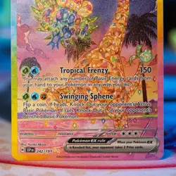 Alolan Exeggutor ex 242/191 Special Illustration Rare Pokemon Surging Sparks NM - Image 3