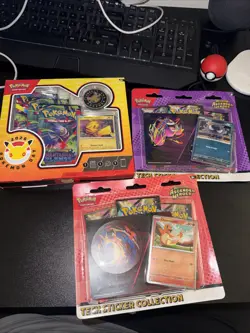 Pokemon Day 2026 & Mega Evolution Ascended Heroes Tech Sticker Collection Bundle - Image 1