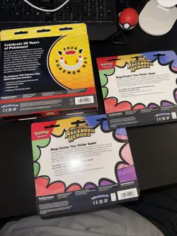 Pokemon Day 2026 & Mega Evolution Ascended Heroes Tech Sticker Collection Bundle - Image 5