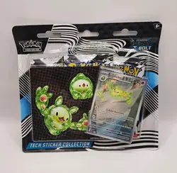 Pokemon TCG CCG Black Bolt Tech Sticker Collection Scarlet & Violet 10.5 Sealed - Image 1