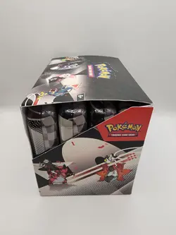 Pokemon Unova Black Bolt White Flare Mini Tin Display 8 tins 16 packs Sealed - Image 3