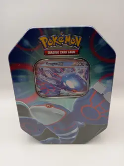 Pokemon TCG: Scarlet & Violet - Azure Legends Tin featuring Kyogre ex Sealed - Image 1