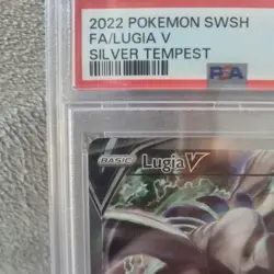 Pokemon TCG Silver Tempest Lugia V 186/195 PSA 9 - Image 5