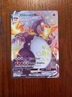 Pokemon TCG SWSH Shining Fates Shiny Charizard VMAX SV107/SV122 - Image 1