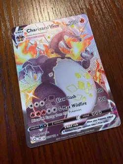 Pokemon TCG SWSH Shining Fates Shiny Charizard VMAX SV107/SV122 - Image 2