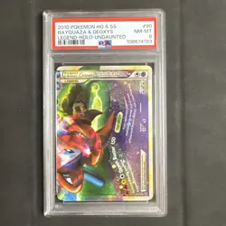 2010 POKEMON HEARTGOLD & SOULSILVER UNDAUNTED RAYQUAZA DEOXYS LEGEND-HOLO PSA 8 - Image 1