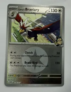 Pokemon TCG - Ascended Heroes - Energy Reverse Holo - Larry's Braviary 174/217 - Image 1