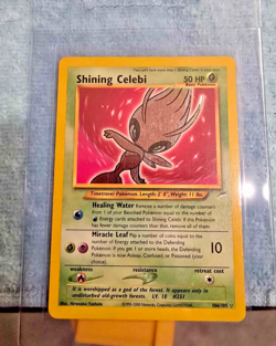 Pokemon TCG Shining Celebi Neo Destiny 106/105 Holo Unlimited Shiny Holo Rare - Image 1