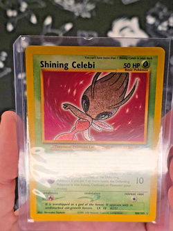 Pokemon TCG Shining Celebi Neo Destiny 106/105 Holo Unlimited Shiny Holo Rare - Image 2