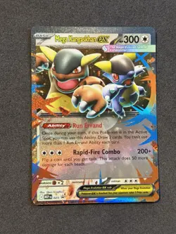 Mega Kangaskhan ex #25 Mega Evolution Holo Black Star Promo Pokemon TCG NM - Image 1