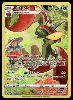 Pokemon TCG Astral Radiance #TG02/TG30 Flapple NM - Image 1
