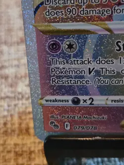 Mewtwo VSTAR (Secret) 079/078 Pokemon GO Holo - Image 2