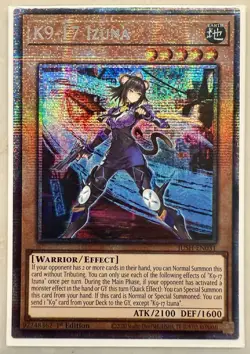 K9-17 Izuna 1st Edition Starlight Rare JUSH-EN031 Yu-Gi-Oh! - Image 1