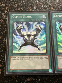 Yugioh 2x Gemini Spark AP02 Super Rare - Image 3