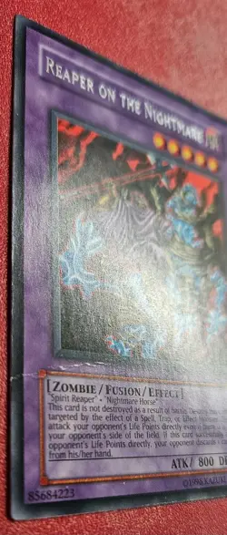 1x Yu-Gi-Oh! Reaper On The Nightmare - DR1-EN026 - Rare - LP - Image 2