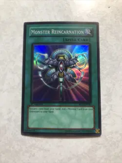 Yu-Gi-Oh Monster Reincarnation RDS-EN045 1st Edition PERFECT CONDITION - Image 1