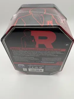 Pokemon TCG Team Rocket Tin Nidoking Ex Brand New and Sealed. Small rip in seal - Image 2