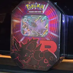 Pokemon TCG Team Rocket / Destined Rivals Tin - Nidoking ex - Brand New Sealed - Image 2